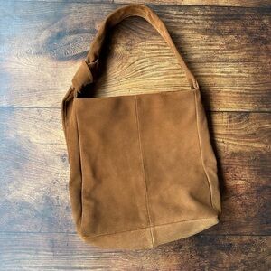 J. Jill Brown suede Shoulder Bag